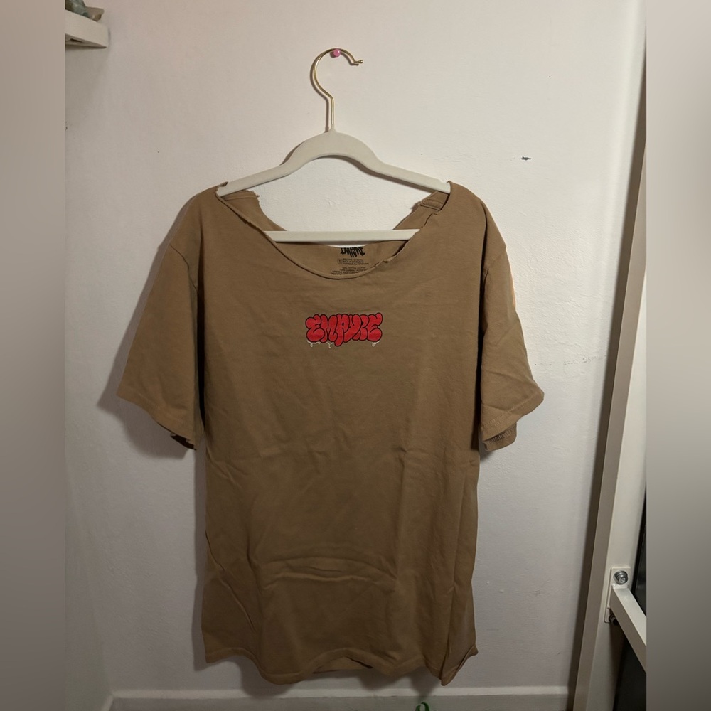Cropped Neck Empyre T-shirt